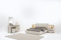 Kumsal Yatak Odası Takımı Temperli Camlı - Görsel 2