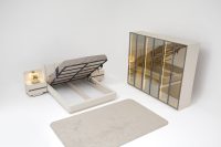 Kumsal Yatak Odası Takımı Temperli Camlı - Görsel 12